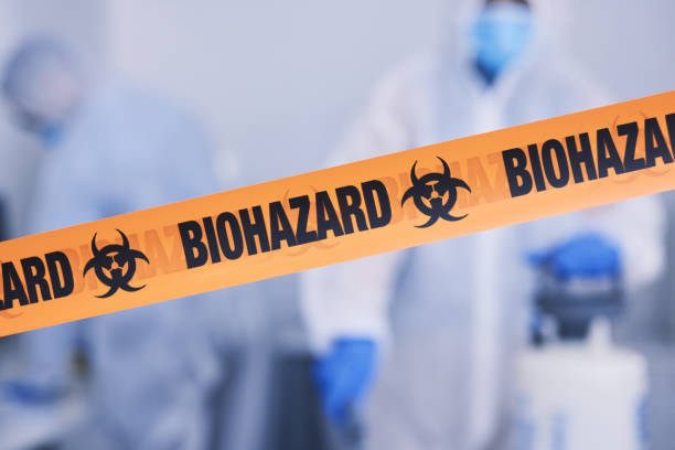 Professional Biohazard Cleanup technician working in Atlantic Beach, FL